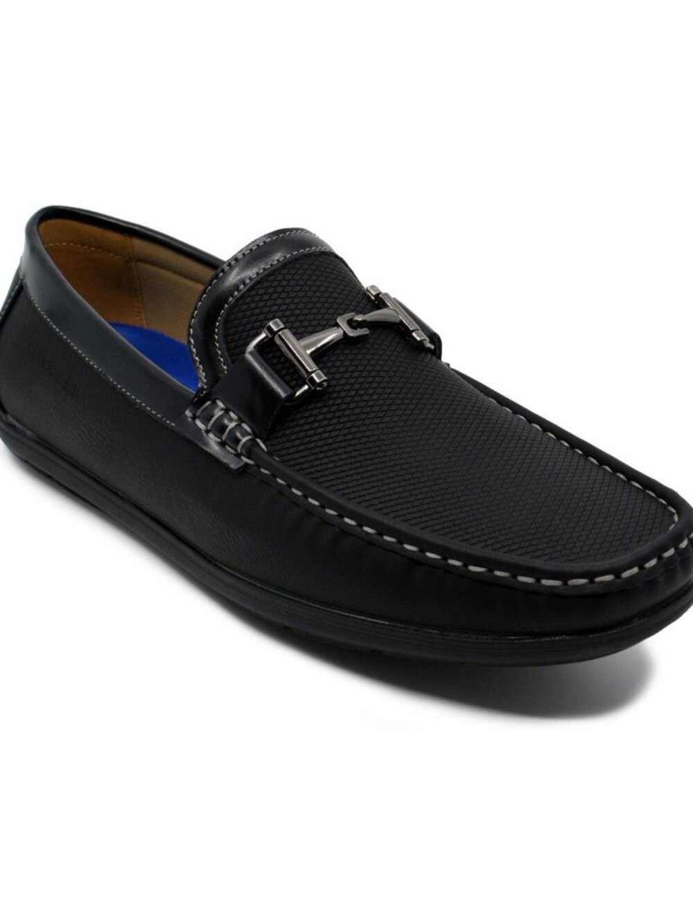 Akademiks Ogden-01 Black Driving Loafers Men’s Size 10.5 Slip On Shoes - Picture 13 of 13
